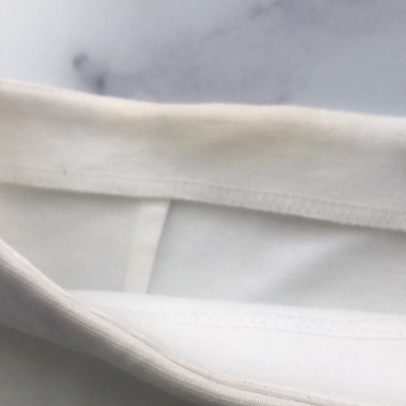 Wishlist White Envelope Wrap Skort Shorts Size Large - Picture 4 of 10